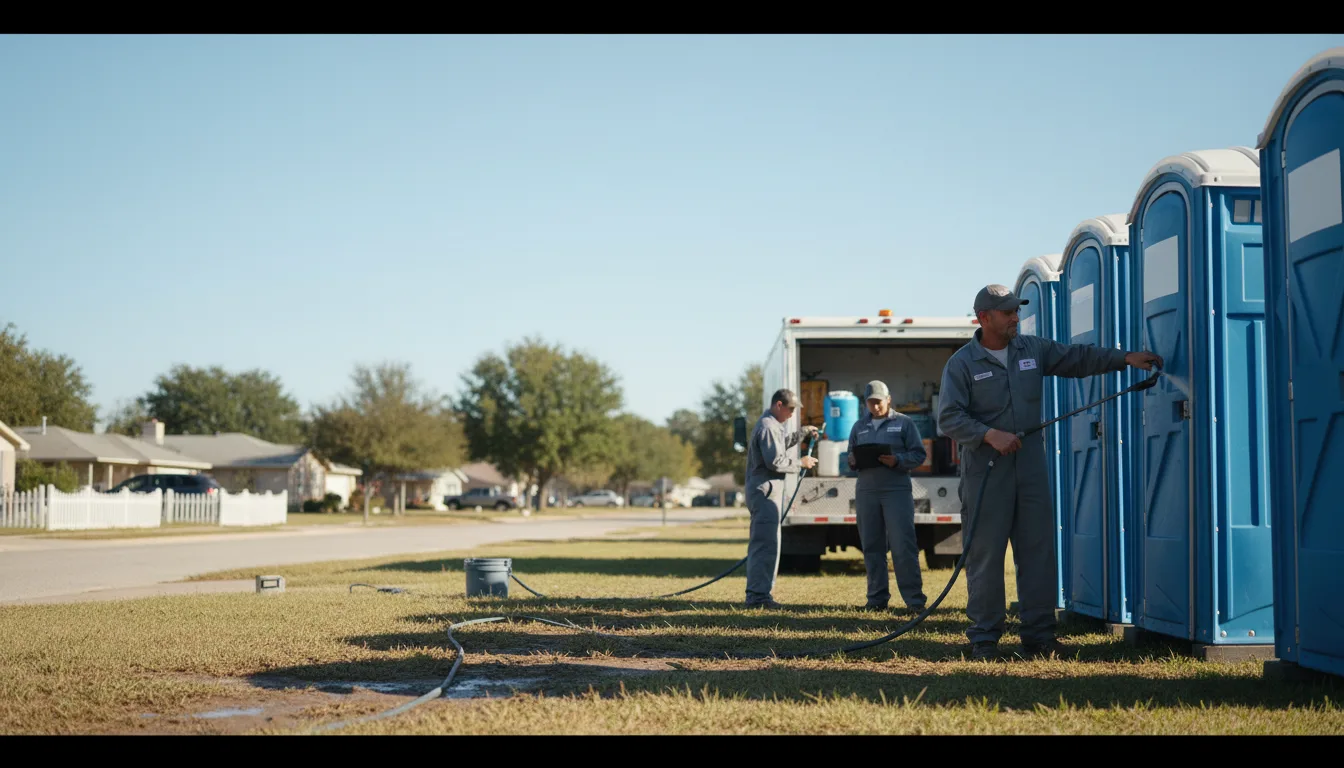 Long-Term Portable Toilet Rental in Center Ridge, AR near me
